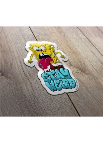 СТИКЕР SPONGE WIERD Blue